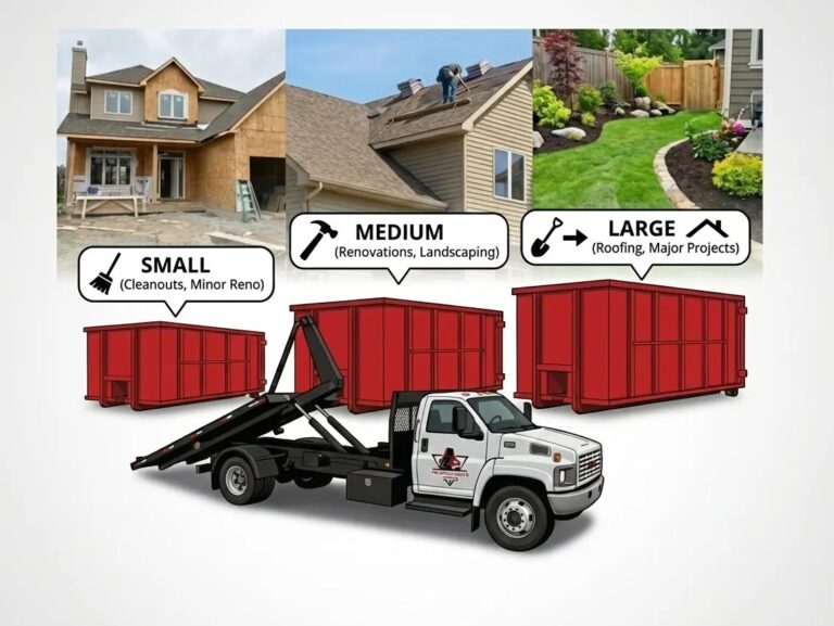 How to Choose Bin Size Winnipeg for Renovations, Roofing, Landscaping, and Cleanouts