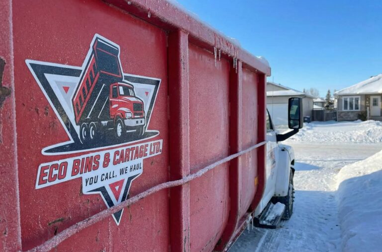 Winter Bin Rental in Winnipeg: How Snow, Ice, and Cold Weather Change Your Waste Plan